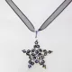 Star - Corvus-Black Organza - 2